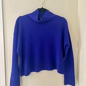 Free People Cashmere Blue Sweater